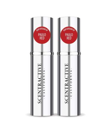 CA Perfume Impression of R. Lauren Paulo Red For Men Replica Version Fragrance Dupes Concentrated Long Lasting Eau de Parfum Spray Refillable Atomizer Bottle 0.17 Fl Oz/5ml-X2 R. LAUREN PAULO RED IMPRESSION 0.34 Fl Oz (Pack of 1)