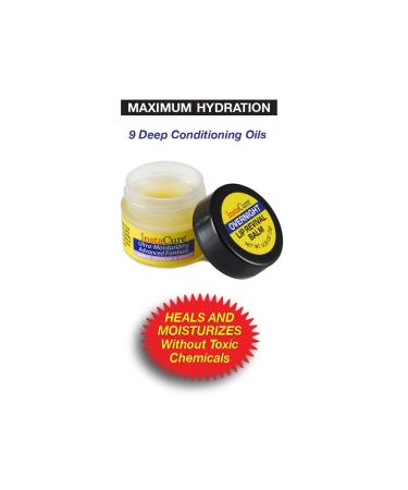 InstaCure Value 3-Pack - Original Jumbo Derma Balm & Lip Care | Ultra-Moisturizing Manuka Honey Vanilla & Eczema Relief - Buy Online on GoSupps.com