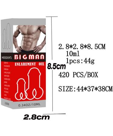 huile de massage pour hommes pour le sexe agrandissement extra fort du p nis agrandissement plus rapide du p nis de grande taille pour la croissance de la puissance de l'homme (M 2PC) - Buy Online on GoSupps.com