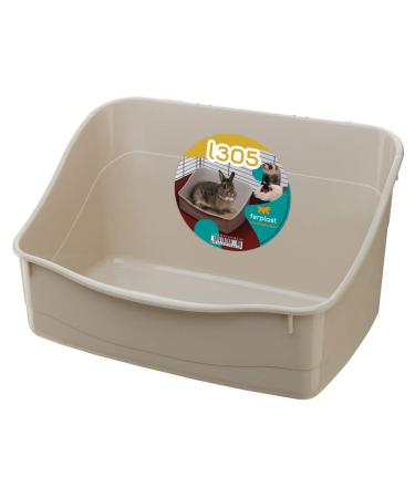Ferplast rabbit toilet L 305 toilet for rodent rabbits Small animals easy to care for hygienic 37 x 27 x 18.5 cm Mixed colors - Buy Online on GoSupps.com