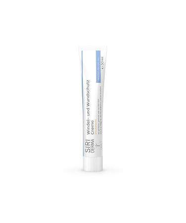 Siriderma diaper and wound protection cream |Basic care in the wound buttocks and diaper dermatitis |For babies and adults (without perfume 50 ml)