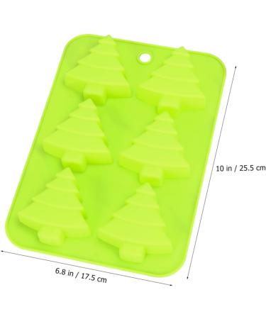 Ciieeo 3pcs Silicone Candle Mold Silicone Molds Christmas Silicone Baking Mold DIY Baking Tools Tree Soap Mould Christmas Fondant Molds Christmas Ice Cube Cake Soap Mold Handmade Soap - Buy Online on GoSupps.com