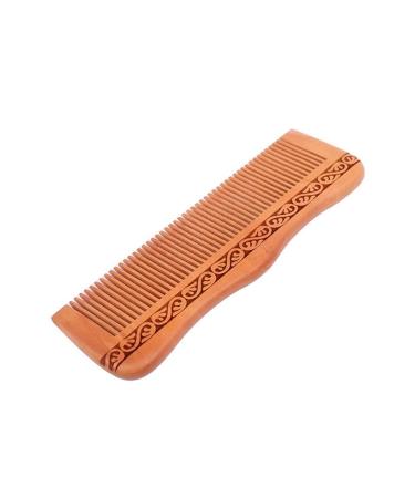 Comb Handmade Comb Wood Hair Comb Natural Comb Flower Fine Tooth Hair wooden comb (Color : 3)