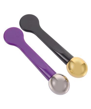 FRCOLOR Eye Cream Spoon Massager Set - 6 Pcs Facial Massage Roller & Metal Eye Massager Tools for Effective Skincare - Compact & Assorted Colors - Buy Online on GoSupps.com