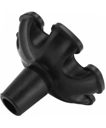 Walking Stick Rubber Tips Cane Tips Walking Stick Rubber Ends Rubber Ferrule for Walking Sticks Stable 6 Point Non-Slip Cane Tip Heavy Duty Crutch Pads (1) - Buy Online on GoSupps.com