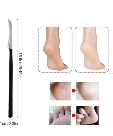 Professional Stainless Steel Pedicure Knife & Scraper - Effective Dead Skin & Corn Removal Tool - Buy Online on GoSupps.com