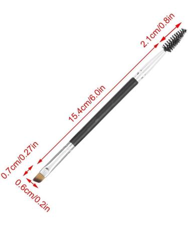 Shanrya Eyelash Brush Makeup Brush Practical To Use Double Heads Design for Home for Makeup - Buy Online on GoSupps.com