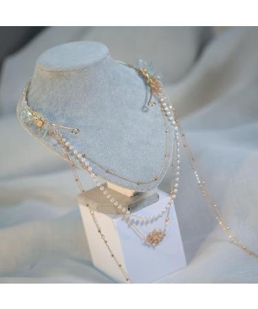 Cang Lan Jue Cosplay Headband: Handmade Chinese Hanfu Tassel for Girls - Fairy and Devil Love Theme - Buy Online on GoSupps.com