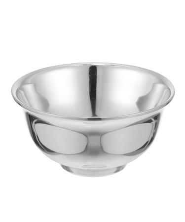 Beaupretty shaving bowl stainless steel shave soap shell: shave cream cup mug in unbreakable shaving shell facial cleaning foam shell shaving soap cups