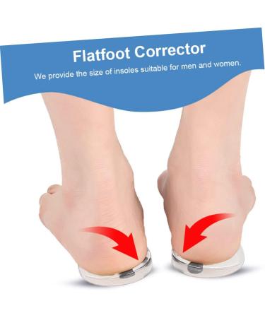 Buy NOLITOY Orthopedic Heel Pad Insoles - 3 Pairs for Flatfoot Support | Flat Foot Corrector Shoe Pads - International Shipping Available - Buy Online on GoSupps.com