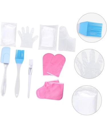 Hydratants pour Soins des Mains et Accessoires Spa pour Bain de Paraffine Unique R utilisable Couleur Al atoire 17.5x6cm Rose - Buy Online on GoSupps.com