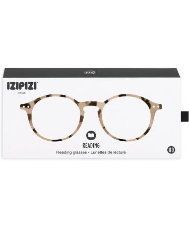 IZIPIZI Unisex Shape D Reading Glasses - Light Tortoise One Size | Stylish & Comfortable Eyewear for All Ages - International Shipping Available - Buy Online on GoSupps.com