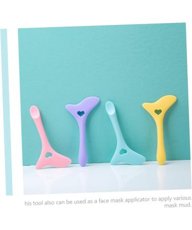 FOMIYES 2pcs Eyeliner Aid Facial Tool Eyeshadow and Eyeliner Stencils Pad Kit Face Cream Spoon Make up Set - Buy Online on GoSupps.com