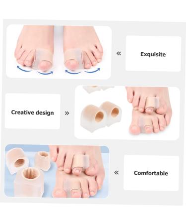 BESPORTBLE 2 Pairs Toe Separator Bunion Cushion Sleeves - Big Toe Separators for Men - Multi-Use Tool for Bunion Relief - Thumb Protector Included - Buy Online on GoSupps.com