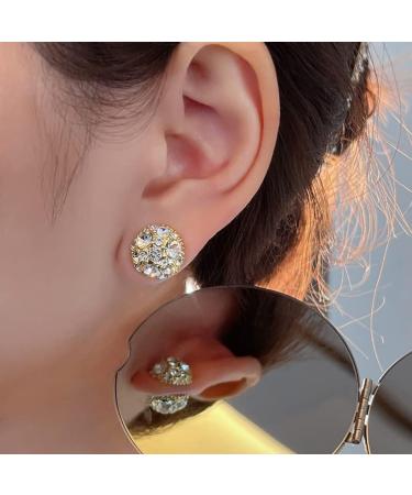 Dorina Ear Acupressure Magnetherapy Detox Earrings for Weight Loss - Silver - Buy Online on GoSupps.com