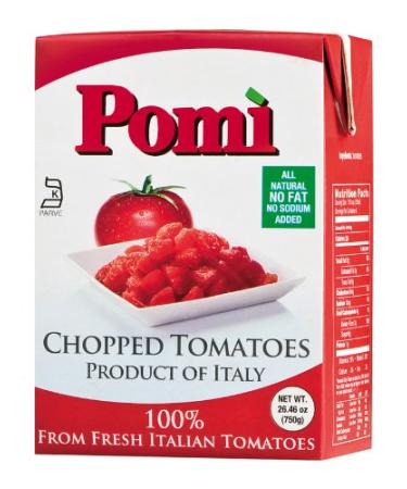 Pomi Chopped Tomatoes, 26.46 Ounce (Pack of 12)