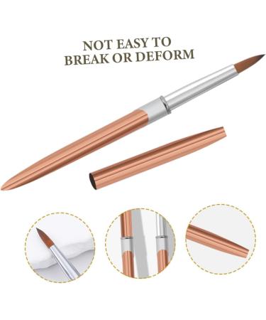 minkissy Metal Rod Nail Art Pen Nail Design Liner Professional Nail Pens Manicure Liner Brush Nail Salon Brush Nail Line Pens Nail Art Supplies Nail Art Liner Rose Gold Aluminum Symphony 17.40X1.00X1.00CM As Shown - Buy Online on GoSupps.com