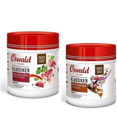 Oswald Bouillon de b uf sp cial ( la mani re suisse) 600 g - P te de bouillon de viande concentr ar me fort de b uf pour affiner le riz les plats les pommes de terre - Buy Online on GoSupps.com