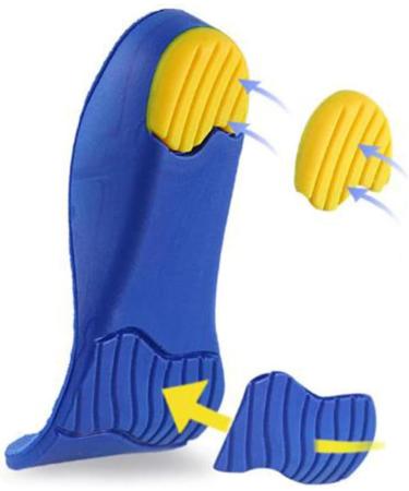 NOLITOY Kids Sports Insoles - 3 Pairs Arch Support & Breathable Cushion Pads for Foot Comfort & Corrective Support - Buy Online on GoSupps.com