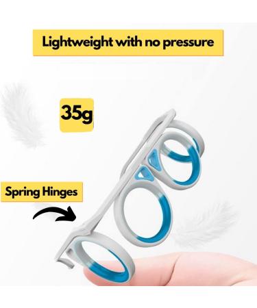Anti Motion Sickness Glasses for Kids and Adults - Lightweight Portable Treatment for Carsickness, Seasickness, and Vertigo - Buy Online on GoSupps.com