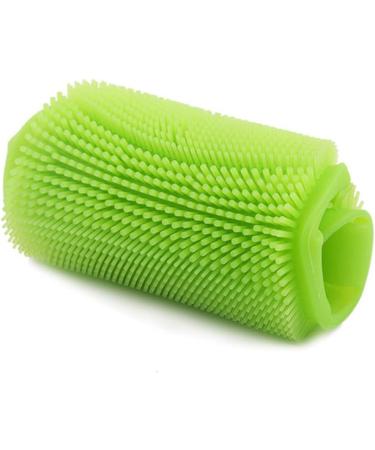 Healifty 3pcs Silicone Body Scrubber Set - Shower Back Scrubber and Skin Massager Glove for Men - Spa Massage Brushes - Buy Online on GoSupps.com