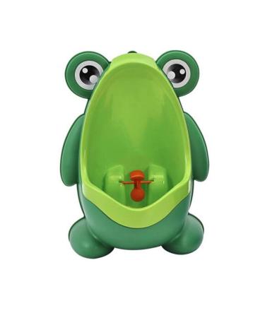Children's Urinal Toilet Portable Wall-Mounted Boy Home Standing Urinal (Send Brush + Hook) green