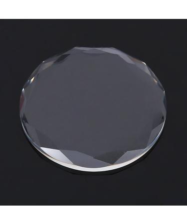 Eyelash Extension Stand Glass Glue Pallet | Round Crystal Holder for Eyelash Extensions - Fast International Shipping - Buy Online on GoSupps.com