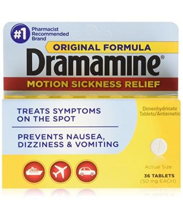Dramamine 50mg Tablets-36 ct by Dramamine
