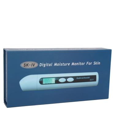 Zjchao Face Skin Tester & Analyzer - Digital LED Display Moisture Detector with Biosensor Technology for Home Salon & Travel - Buy Online on GoSupps.com