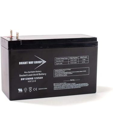 Buy 12V 9Ah Rechargeable SLA Battery - Nut & Bolt Terminal BW1290 for Generator Jump Starter & Lawn & Garden - Fast International Shipping - Buy Online on GoSupps.com
