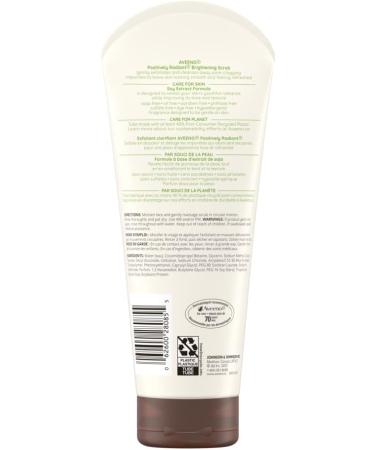 Aveeno Face Face scrub positively Radiant Skin Brightening Daily Facial Exfoliator for Dark Spots With soy extract Oil free non-comedogenic 198 Grams 198 g (Pack of 1) - Buy Online on GoSupps.com