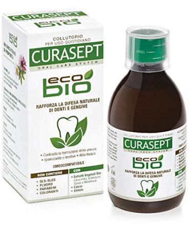 Curasept CURASEPT ECOBIO COLLUTATION Natural ICEA Homeocompatible Certificate 300 ml