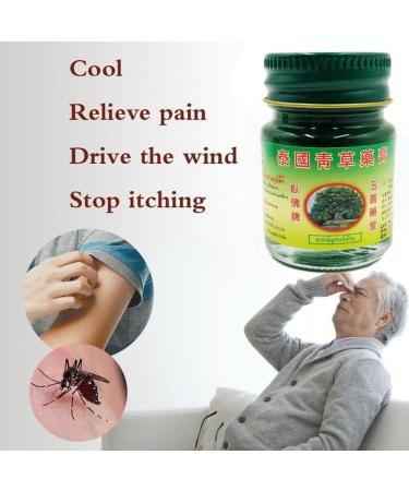 Thai Herbal Wax Original Green Balm - 100g (2 Jars) | Natural Massage Balm for Muay Thai | Imported from Thailand - Buy Online on GoSupps.com