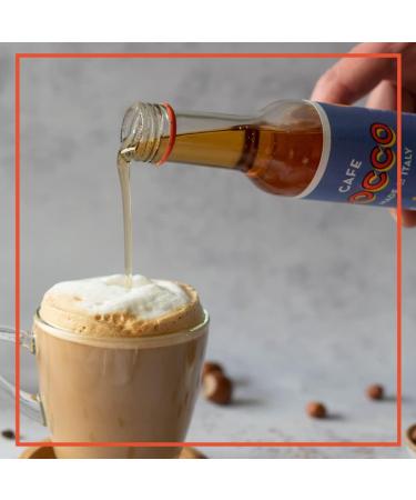 Cafe Pocco Premium Hazelnut Syrup - 750ml Glass Bottle (Pack of 1) - Buy Online on GoSupps.com