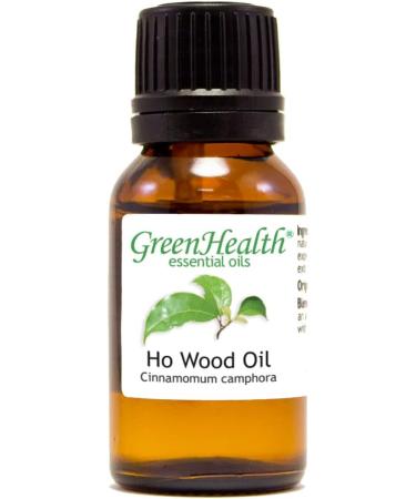 Ho Wood Essential Oil 1/2 fl oz (15 ml) Glass Bottle 100% Pure & Natural - GreenHealth - Buy Online on GoSupps.com
