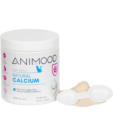 ANIMOOD Natural Calcium for Cats | Essential Cat Vitamins for Healthy Growth - Buy Online on GoSupps.com