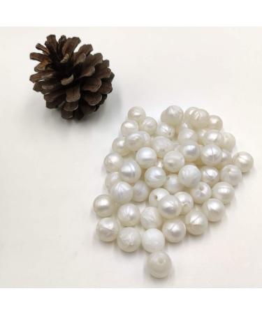 50pcs 15mm Pearl White Silicone Round Beads - Sensory DIY Jewelry Making Bulk Pack - Buy Online on GoSupps.com
