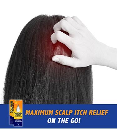 Scalpicin Max Strength Scalp Itch Treatment 1.5 oz - Pack of 3 - Buy Online on GoSupps.com