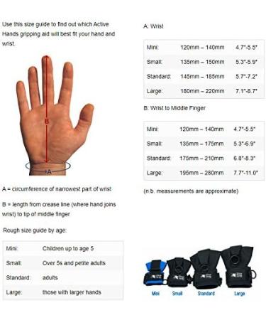 Active Hands Left Gripping Aid - All-Purpose Assistive Device for Better Grip | International Shipping Available - Buy Online on GoSupps.com