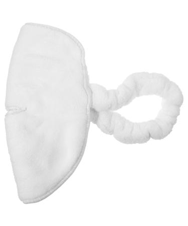 Serviette Visage Polaire Corallienne R utilisable lastique Compresse Chaude et Froide pour Soins Visage Femmes Serviette Vapeur Absorbante pour Spa et Beaut