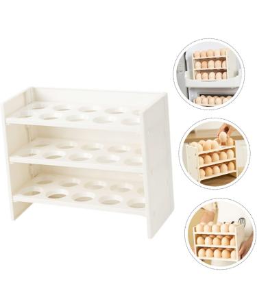 PRETYZOOM Container Fridge Organizer Flipped Household Rack Shop Egg Supply Preservation Refrigerator Storage - Buy Online on GoSupps.com