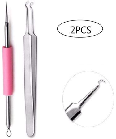 Beautyhe Whitehead Removal Needle | Waircase Tweezers for Pimple & Blackhead Flaw Removal | Face Care Tool for Acne Treatment - Buy Online on GoSupps.com