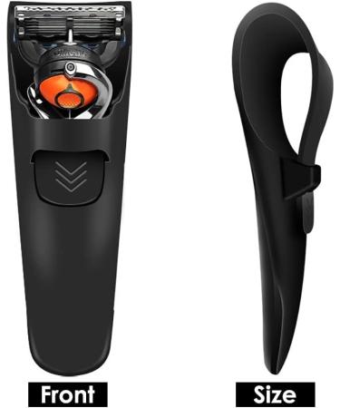 Casoter Razor Case - Waterproof Silicone Soft Portable Shaver Cover | Travel 2 Pack Black - Ideal for International Shipping - Buy Online on GoSupps.com