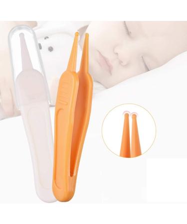 HugeDE 6 Pcs Baby Ear Nose Nasal Tweezers - Infant Nose Cleaning Tweezer Set - Buy Online on GoSupps.com