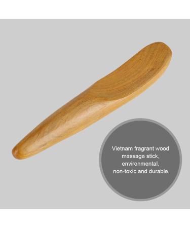 Foot & Hand Massage Wooden Stick | Acupressure Meridian Tool | Mini Finger Massager for Body & Face | Relaxation & Wellness Device - Buy Online on GoSupps.com