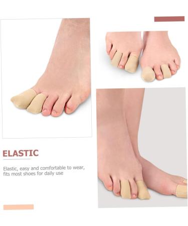 Beavorty Silicone Hand Toe Protector Sleeves - 6 Pairs Toe Cushions for Sports - 4x2.5cm, Pack of 3 - Buy Online on GoSupps.com