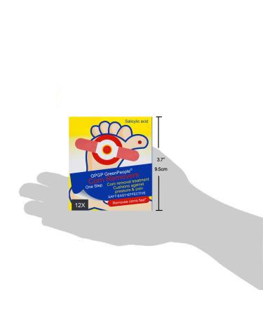 Corn Remover Pads with Salicylic Acid - 12PCS Callus & Corn Removal Treatment for Foot Pain Relief - Buy Online on GoSupps.com