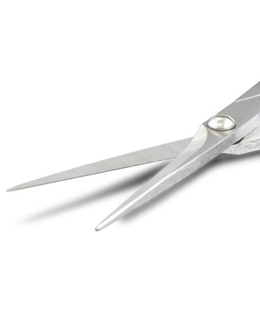 SEKI EDGE SS-902 Stainless Steel Moustache Scissors | Precision Grooming Tool - Buy Online on GoSupps.com
