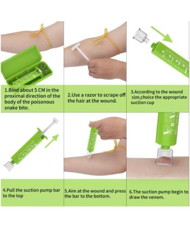 Floverkity Bug Bite Suction Tool - Venom Extractor for Fast Itch Relief | Snake Bite, Mosquito & Bee Sting First Aid Kit - Buy Online on GoSupps.com