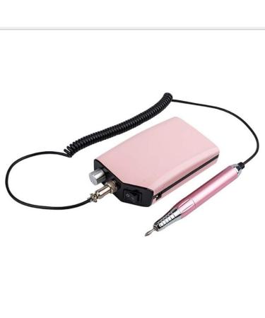 Electric Nail Files Manicure Nail Drill Polishing Tools Nail Clipper Set for Callus Removal Pen Shape Manicure Pedicure Set Nail Care Tool(Portable 30 000 RPM) Nail B Pink